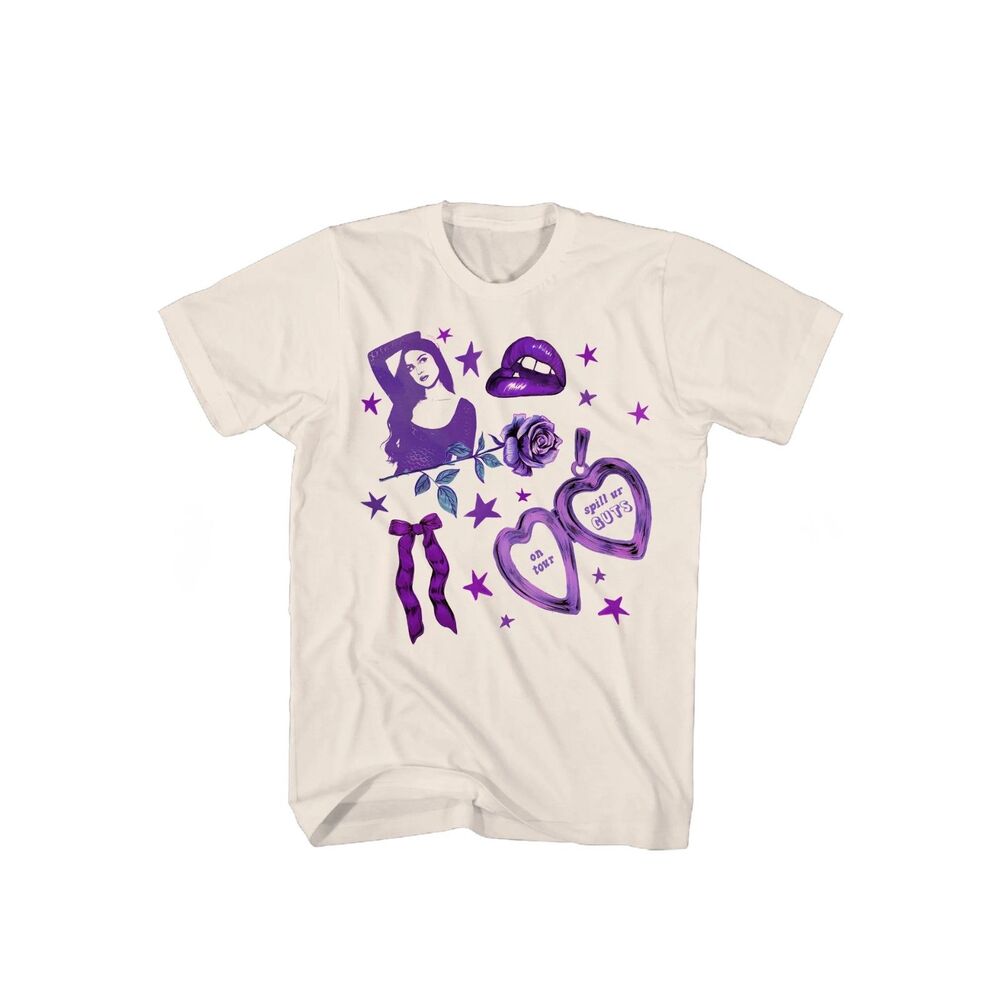 Olivia Rodrigo Tan Tour Collage T-Shirt